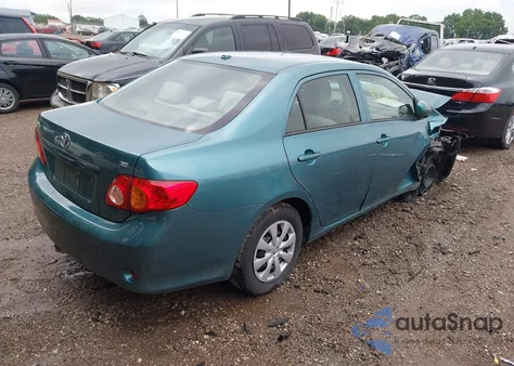 2010 Toyota Corolla Le z USA, uszkodzony, nr VIN 2T1BU4EEXAC382084